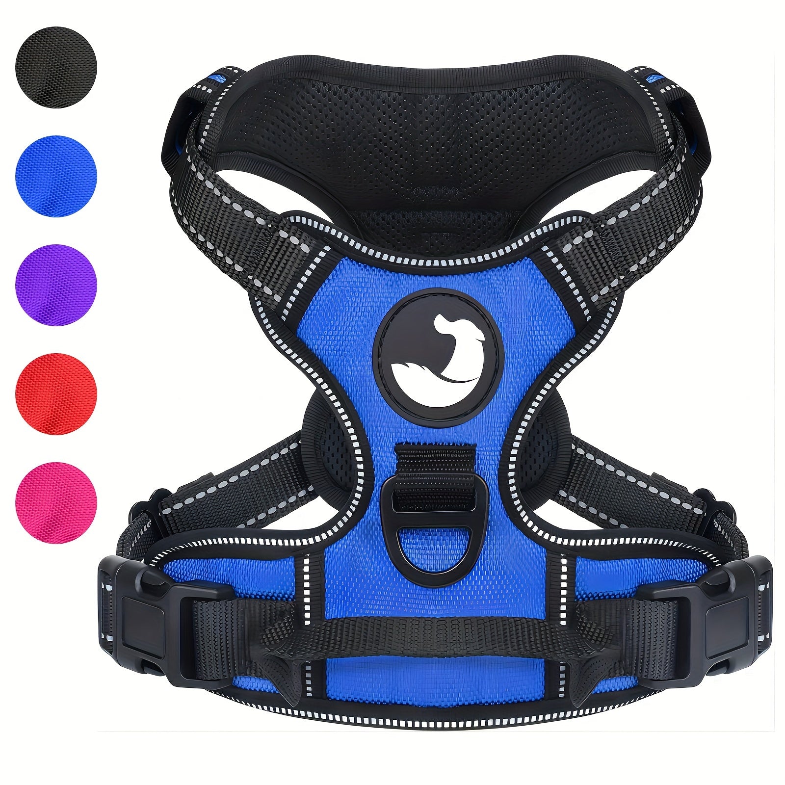 Joytale Reflective Dog Vest with Handle, Medium Size