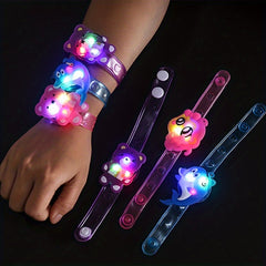Kids Glitter Silicone Bracelet Toy - Mixed Random Hair