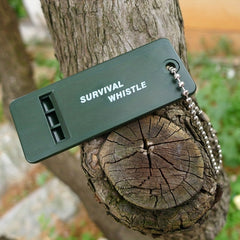 3 Frequency Outdoor Survival Whistle Lifesaving First Aid Treble High