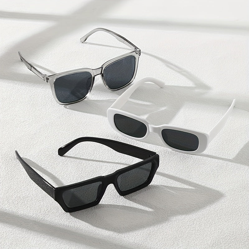 3 Pairs Sunglasses Unisex Anti Glare UV400