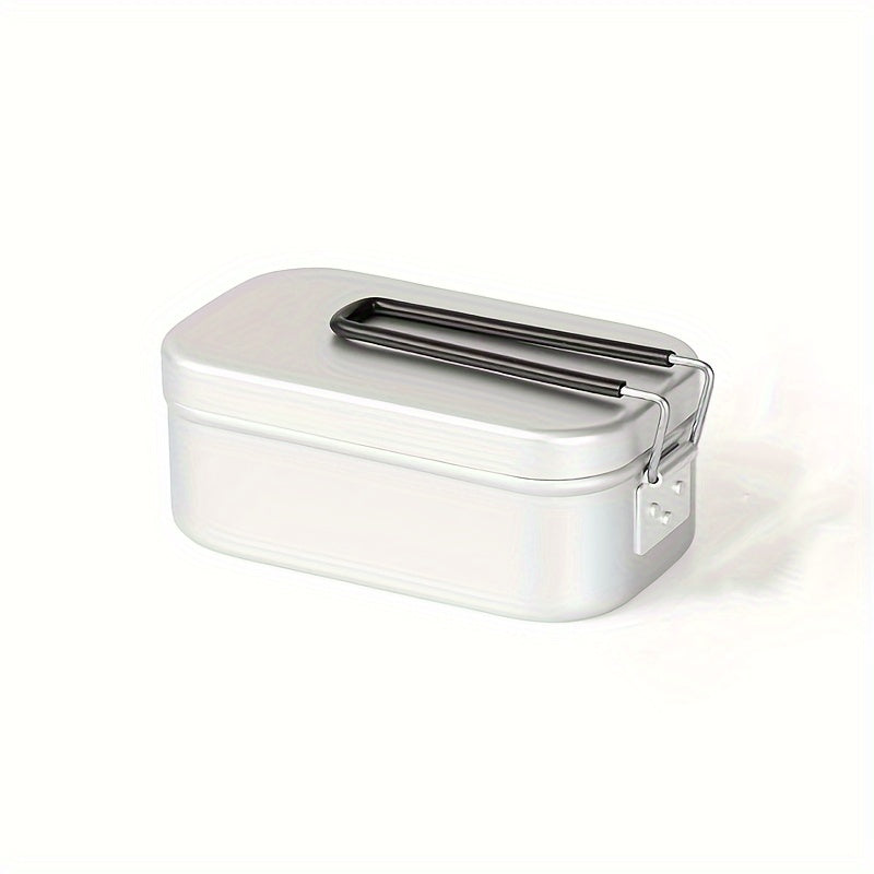 Portable Aluminum Lunch Box for Outdoor Camping