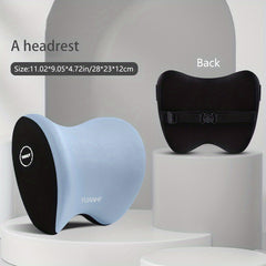 Memory Foam Car Neck Pillow Waist Cushion for Driving Auto Headrest Pillow