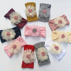 Colorful Nylon Headbands for Toddler Girls