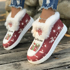Plush Lined Thermal Snow Boots - Keep Warm Winter Shoes