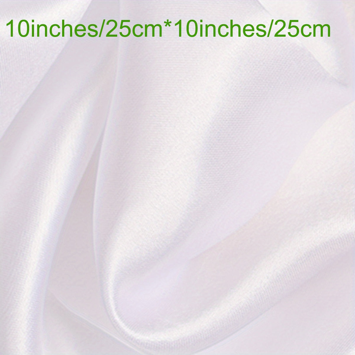 Soft Satin Fabric Material For DIY Sewing Craft 25 25 50 50