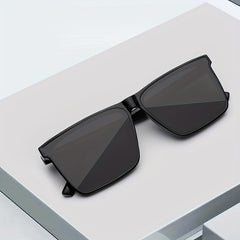 Men's Driving Sunglasses Square Frame Sports Glasses With Glasses Box