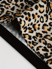 4 Pack Plus Size Sexy Panties Set Leopard Print Briefs Breathable Stretch 4pcs
