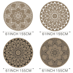 Bohemian Retro Sports Yoga Mat - Silent Shockproof Non slip Soft Fitness Pilates
