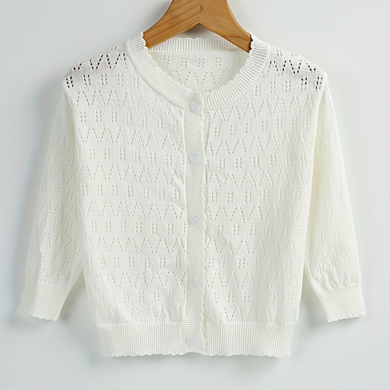 Baby's Knitted Cardigan Sun Protection Coat