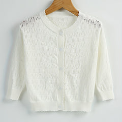 Baby's Knitted Cardigan Sun Protection Coat