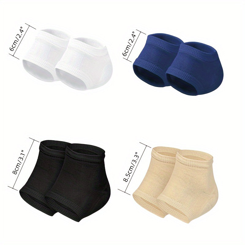Moisturizing Gel Heel Socks Toeless Heel Protector Silicone Gel Pads