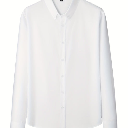 Men's Long Sleeve Business Shirt