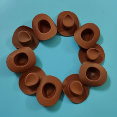 Holiday Plastic Toys Children's Toys Cowboy Hats Optional 25 4 Cm A Pack