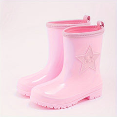 Women's Waterproof Rain Boots Wear Resistance Non Slip Water Shoes