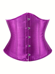 Strapless Corset Bustier Body Shaper Lace Up Lingerie