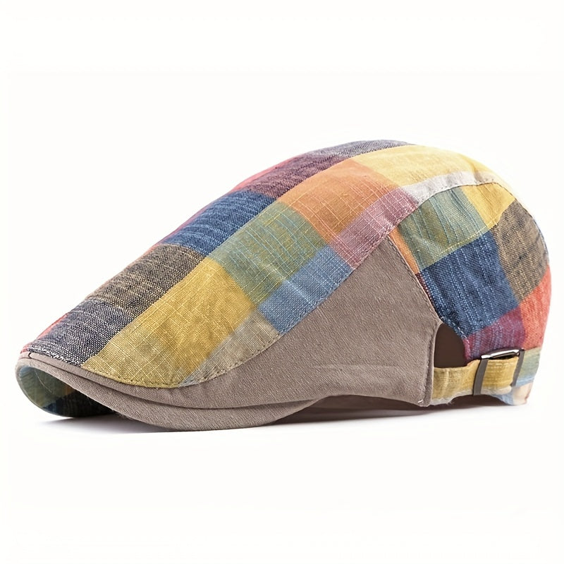 Adjustable Flat Brim Cap Snapback Hat