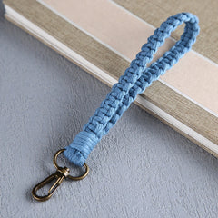 Vintage Twist Cotton Rope Key Organizer Women Temperament Car Bag Key Holder