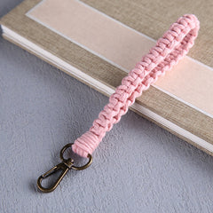 Vintage Twist Cotton Rope Key Organizer Women Temperament Car Bag Key Holder