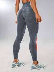 Halloween Pumpkin & Ghost Leggings Tummy Control High Waist Yoga Fitness Tights