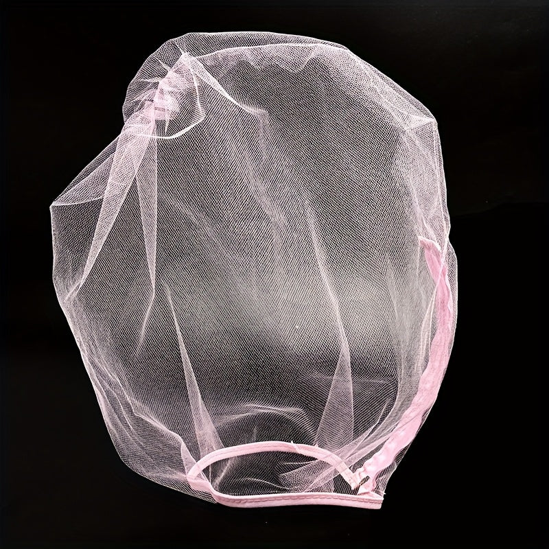 Sheer Tulle Bridal Veil with Elastic Band