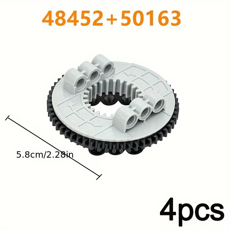Building Blocks Gears Turntable Parts MOC 18938 18939 48452 50163 2855