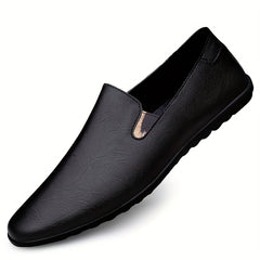 Men's Comfy Slip On Loafers Non-slip Driving Shoes