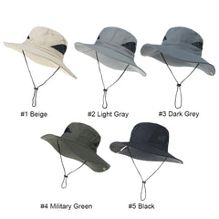 Portable Bucket Cap for Outdoor Sports Hiking Fishing