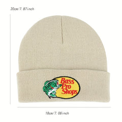 Outdoor Leisure Fishing Knit Hat Mens Hat Windproof Sports Warm Hat