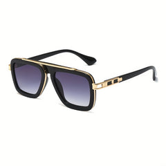 Men's Square Frame Sunglasses UV Protection for Cycling