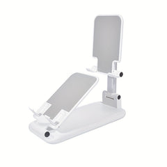 Foldable Mobile Tablet Bracket, Extends to Desktop Lazy Holder Stand