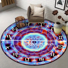 Soft Waterproof Constellation Carpet for Living Room Bedroom Nursery Game Room
