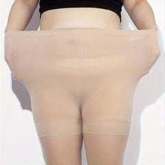 Floral Two Tone Control Top Tights