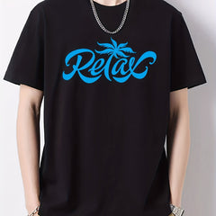 Men's Cotton Graphic Crew Neck Active T shirt Casual Comfy Tees