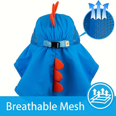 Boys Cartoon Fisherman's Hat with UV Protection