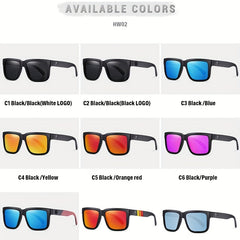 Men's Square Frame Sunglasses for Sun Protection