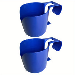 4pcs Pool Drinks Holder Cup Rack Storage Shelf for Swimming Pool, Beach, Party
