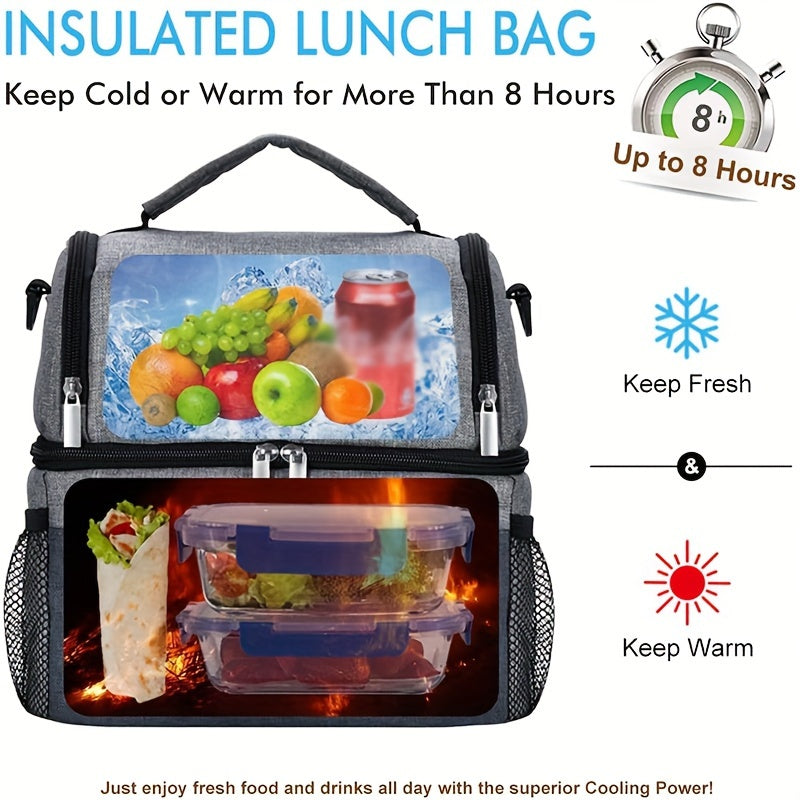 Insulated Bag Travel Picnic Bag Large Capacity Lunch Box Bag