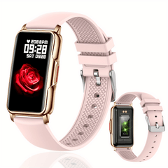 Smart Watch Fitness Tracker Heart Rate Blood Pressure IP68 Waterpro