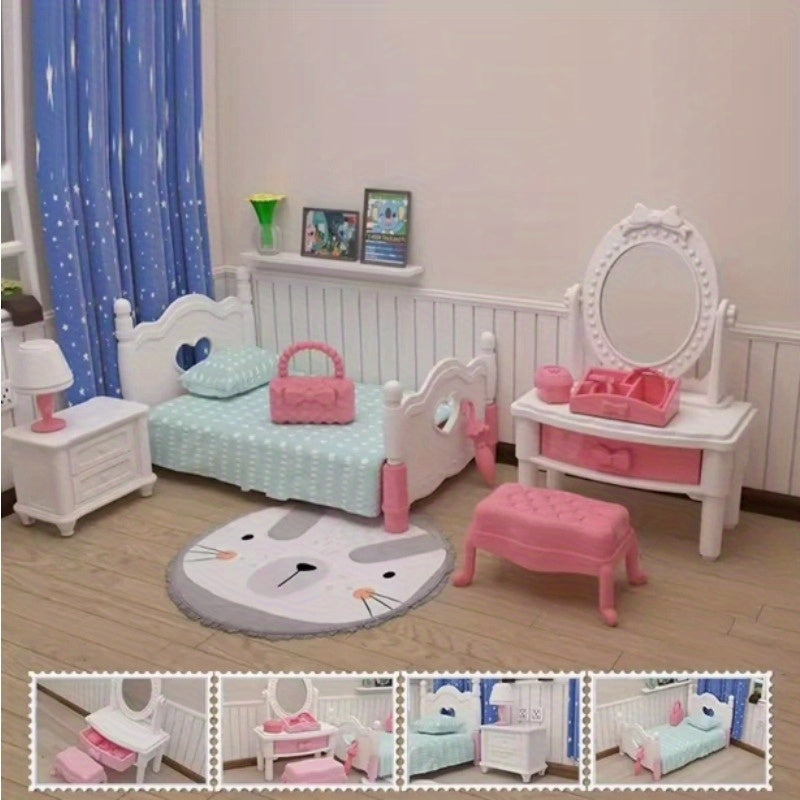 Kids Mini Games Simulation Small Scene DIY Birthday Gift
