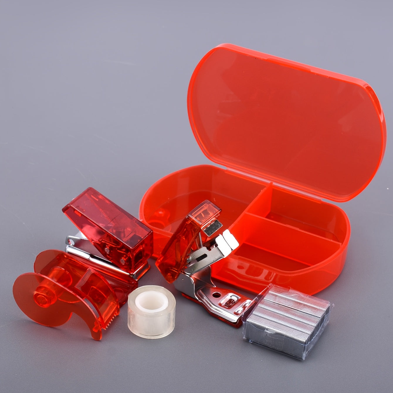 Stapler Set with Stapler, Staples, and Remover