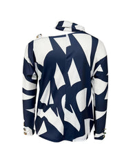Graphic Print Chain Off Shoulder Sweatshirt