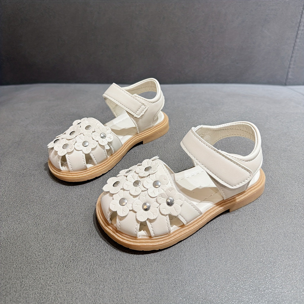 Girls' Flower Sandals for Spring Summer Autumn