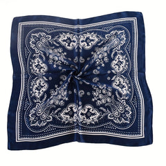Cashew Flower Printed Hip Hop Bandana Towel Scarf