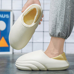 Men's Thickened Warm Cotton Home Slippers