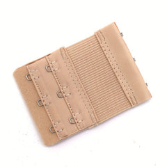 6pcs Elastic Bra Strap Extenders Adjustable Bra Band Buckle Women's Accessories