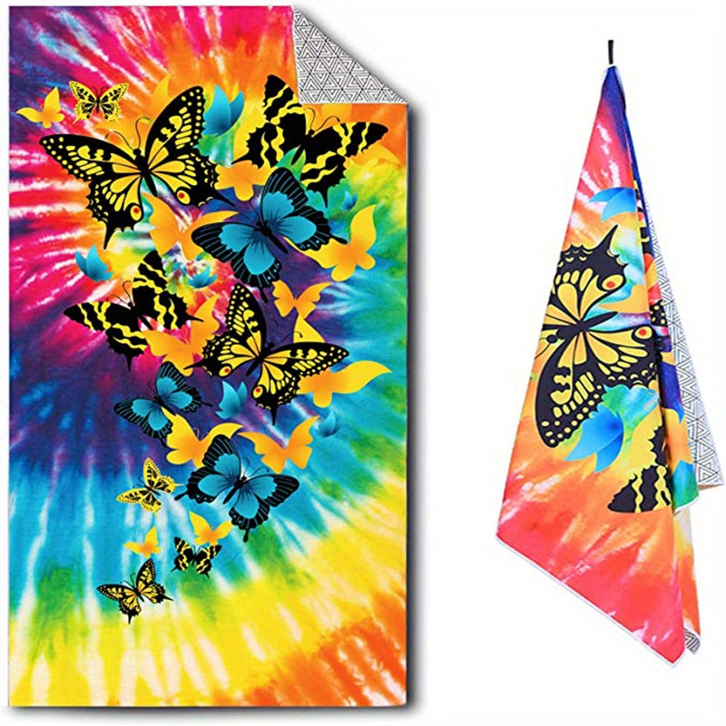 Sand Protection Beach Towel 160x80cm Quick Drying Adult Towel