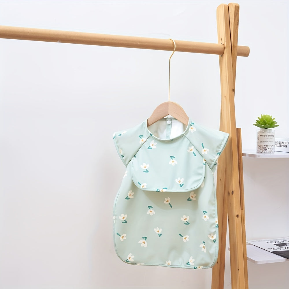 Soft & Waterproof Reversible Baby Food Bib