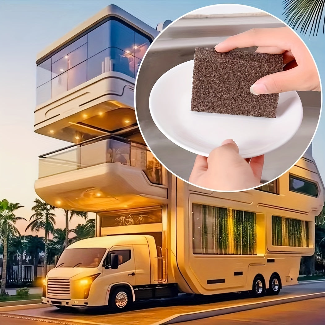3pcs Dishwashing Sponge Non Scratch Scrub Sponges
