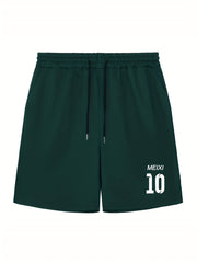 Men's Meixi 10 Print Workout Shorts Active Slightly Stretch Breathable