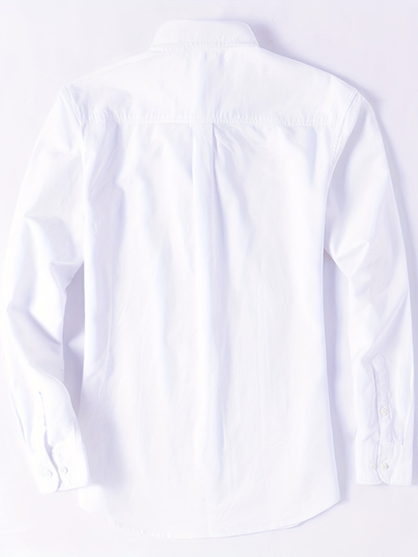 Men's Square Neck Button Up Shirt with Chest Pocket